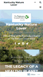 Mobile Screenshot of kentuckynaturelover.com